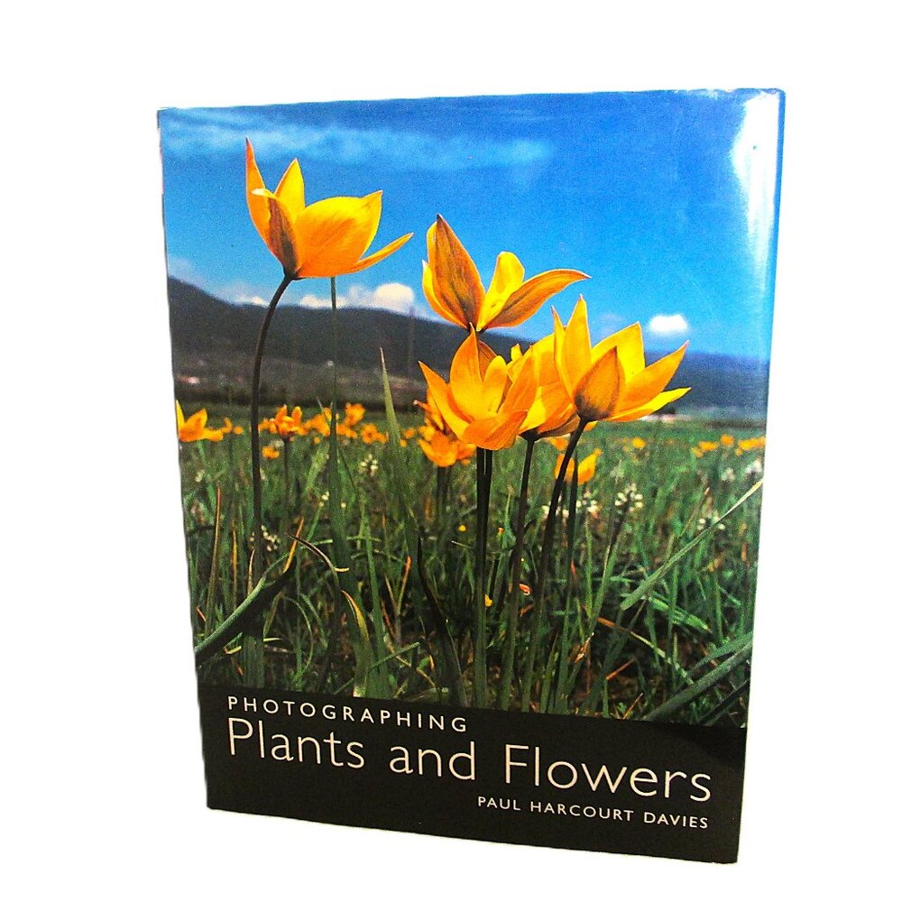 Plants & Flowers Photographing Paul Harcourt Davies book & dustcover